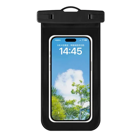 Ipx8 Deep Waterproof Phone Case Ultra Clear PVC Pouch 30m Underwater Protection, Swimming Diving Dry Bag with Neck Strap