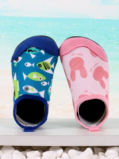 Quick-Dry Kids Water Shoes Slip-on Sneakers for Beach Parks
