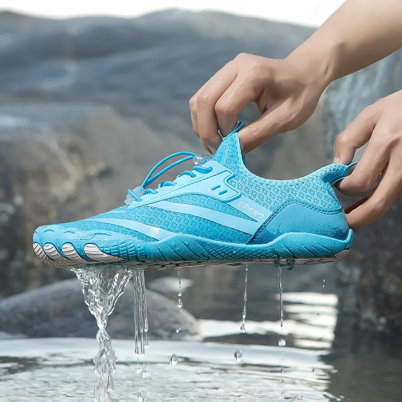 Quick-Dry Adult Water Shoes for Beach Walks and Snorkeling Adventures Quick-Dry Adult Water Shoes Durable Anti-Slip Adult Shoes Mesh-Lined Adult Beach Shoes