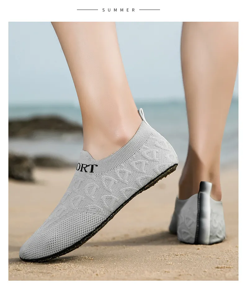 Water Shoes for Women Men Beach Shoes Quick-Dry Aqua Shoes Socks Swim Yoga Exercise Wear Sport Accessories Pool Camping Must Haves Adult Youth Size