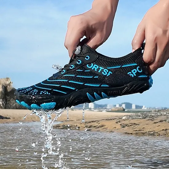 Barefoot Water Shoes Women Men Adult Hiking Swim Beach River Pool Hike Guarding Shoes Aqua Socks Protective Comfort Wide Toe Box