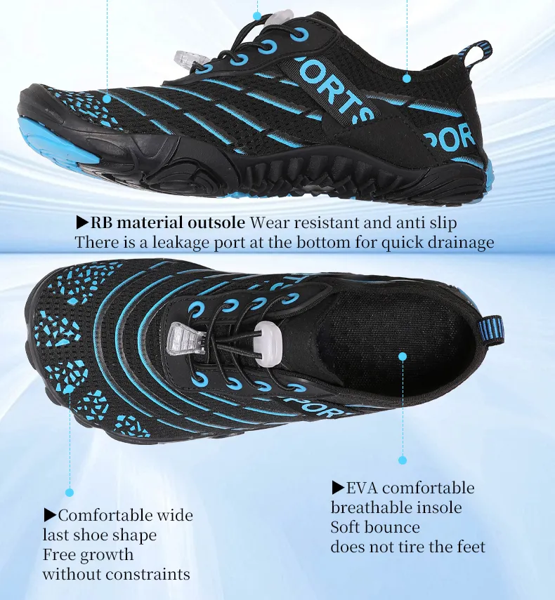 Women's Water Shoes Lightweight Aqua Shoes for Beach Swim Pool Kayaking Barefoot Shoes Aqua Shoes Beach Shoes Fitness Shoes