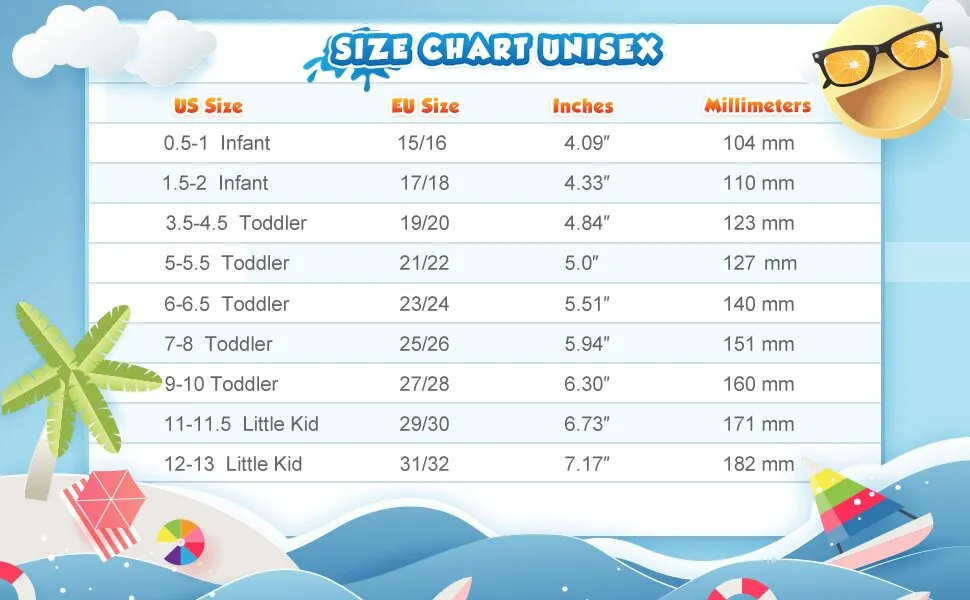 Quick-Dry Kids Water Shoes Slip-on Sneakers for Beach Parks