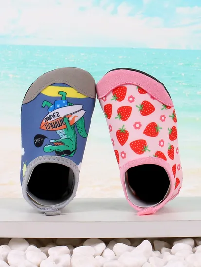 Quick-Dry Kids Water Shoes Slip-on Sneakers for Beach Parks