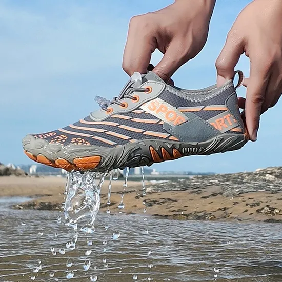 Barefoot Water Shoes Women Men Adult Hiking Swim Beach River Pool Hike Guarding Shoes Aqua Socks Protective Comfort Wide Toe Box