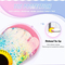 Stylish Children's Sports Shoes in Lycra Elastic Fabric Cemented