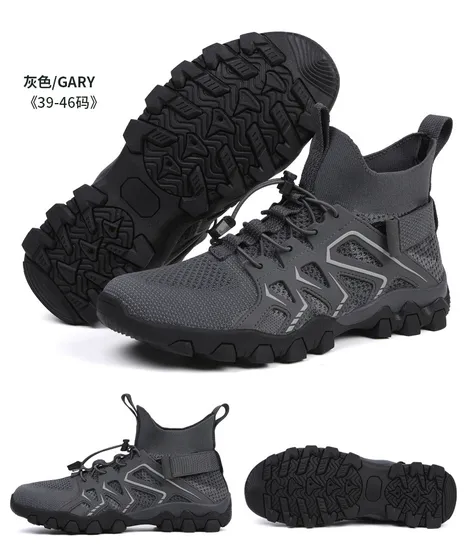 Online Shopping Wholesale Shoes Men Shoes Quick-Dry Drainage Sports Shoes Hiking Boots