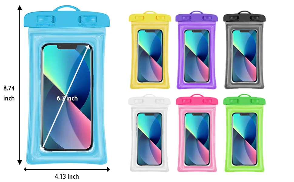 Waterproof Phone Bag for Boating Water Activities Mobile Phone Cover Phone Case