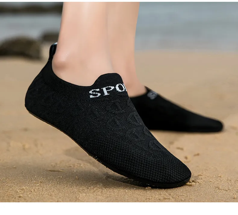 Water Shoes for Women Men Beach Shoes Quick-Dry Aqua Shoes Socks Swim Yoga Exercise Wear Sport Accessories Pool Camping Must Haves Adult Youth Size