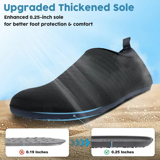 Water Shoes for Women Men Quick-Dry Aqua Socks Swim Beach Barefoot Yoga Exercise Wear Sport Accessories Pool Camping Must Haves Barefoot Shoes