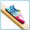 Stylish Children's Sports Shoes in Lycra Elastic Fabric Cemented
