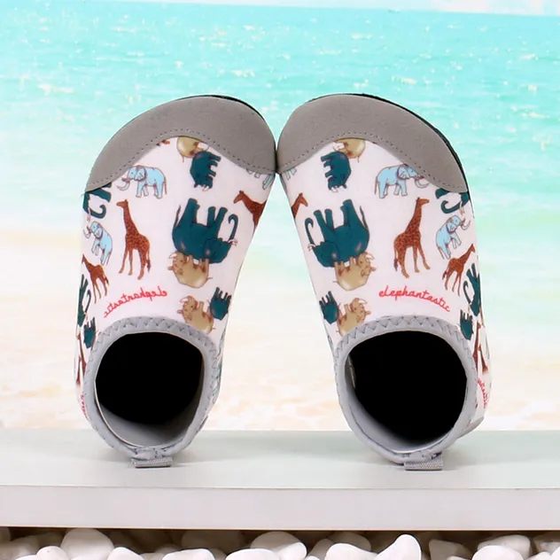 Quick-Dry Kids Water Shoes Slip-on Sneakers for Beach Parks