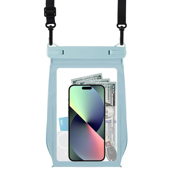 Premium Thick Waterproof Phone Bag for Camping and Outdoor Water Activities