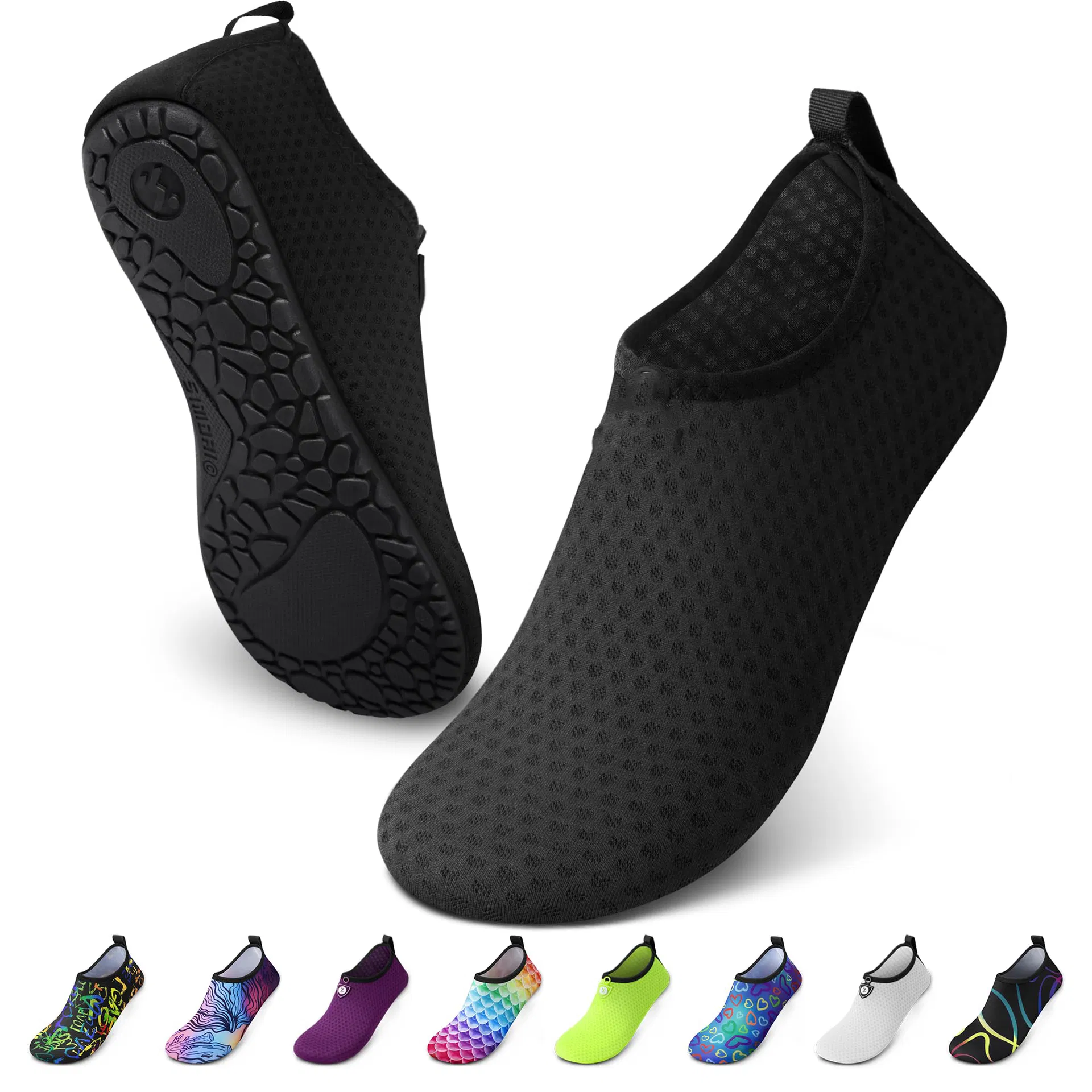 Portable Slim-Fit Adult Water Shoes for Beach Outings and Water Sports