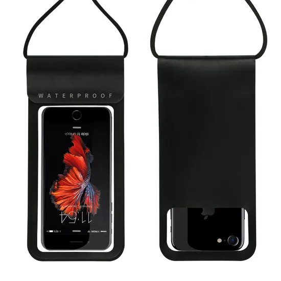 Waterproof Cell Phone Pouch - Underwater Dry Bag Case Lanyard -Water Proof Clear Holder Protector for Beach Swimming Waterproof Phone Bag