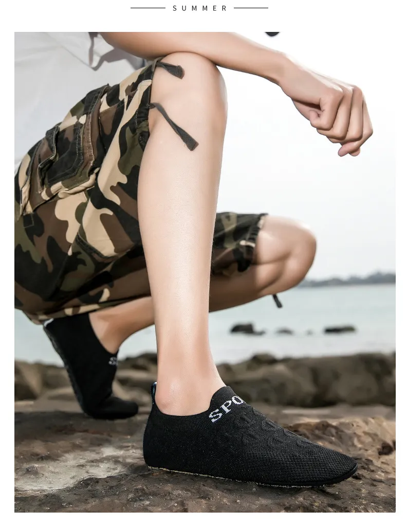 Water Shoes for Women Men Beach Shoes Quick-Dry Aqua Shoes Socks Swim Yoga Exercise Wear Sport Accessories Pool Camping Must Haves Adult Youth Size