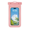 Crystal Clear PVC Waterproof Phone Case Ipx8 Touch Sensitive Pouch for Swimming Snorkeling, HD Screen Underwater Photography