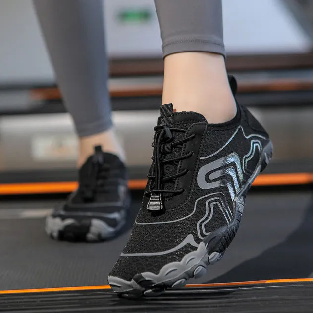 Adult Non-Slip Water Shoes Men's Rubber-Sole Sport Water Sneakers Women's Beach Shoes River-Tracing / Drainage Shoes