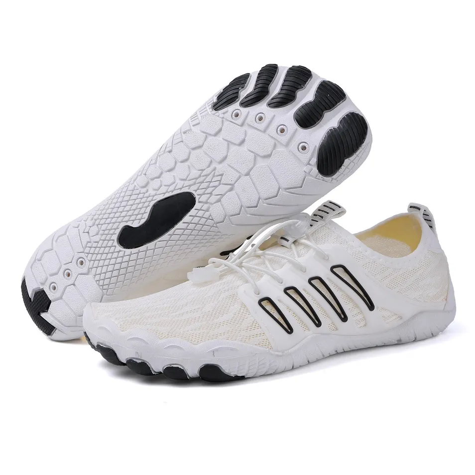 Water Shoes Women Adult Quick-Dry Aqua Socks Barefoot Non Slip for Beach Swim River Pool Lake Surf Black Sports Shoes
