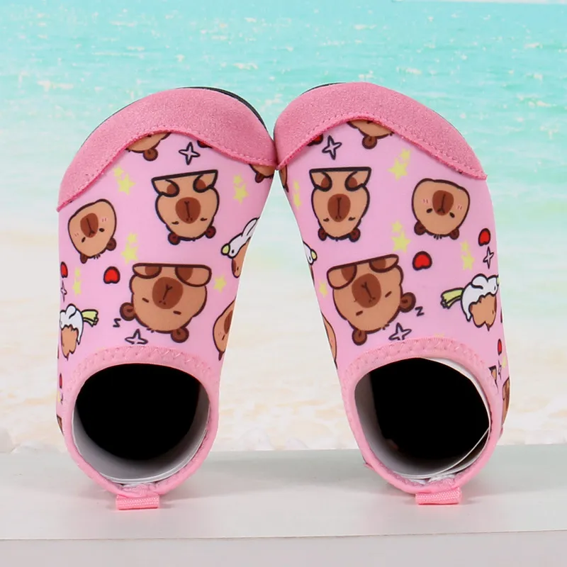 Quick-Dry Kids Water Shoes Slip-on Sneakers for Beach Parks