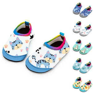 Stylish Children's Sports Shoes in Lycra Elastic Fabric Cemented