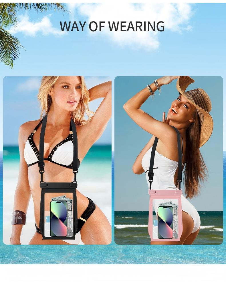Universal Ipx8 Phone Dry Bag for Boating Water Activities Cell Phone Case