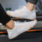 Durable Cemented Sole Lightweight Running Shoes with Custom Logo
