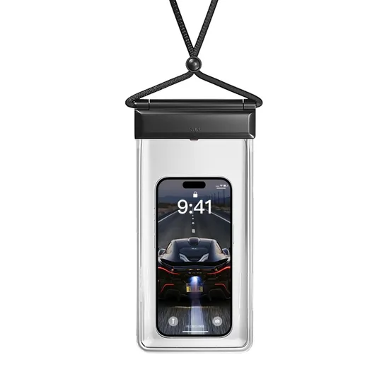 Ipx8 Waterproof Phone Pouch, TPU High-Transparency Material, Swimming & Outdoor Use