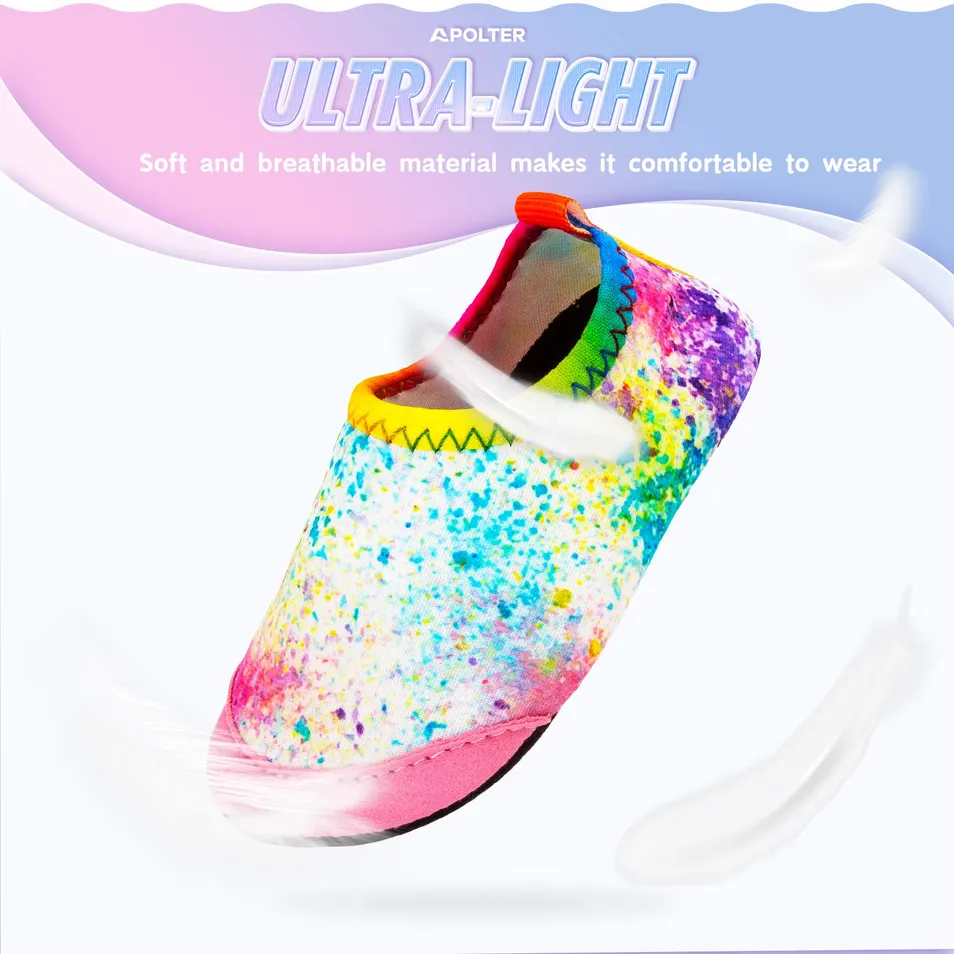 Durable Soft-Soled Children's Water Shoes for Lakeside Splashing Secure Walks