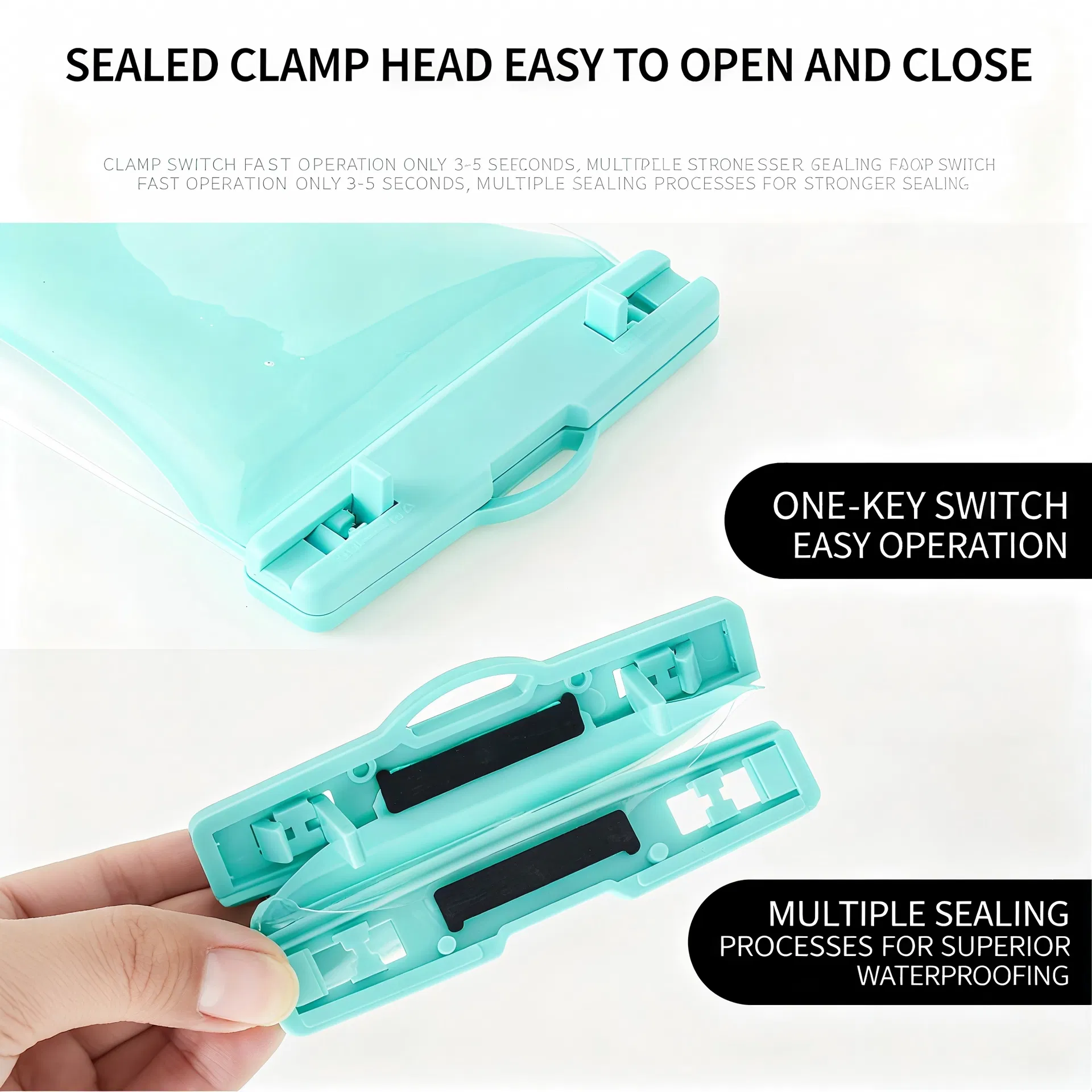 High-End TPU Transparent Film Floating Phone Waterproof Bag Ipx8 Touch Screen Function Swimming Diving Outdoor Sports