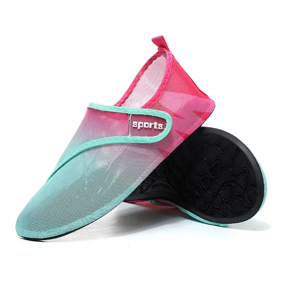 Adult Non-Slip Water Shoes Men's Rubber-Sole Sport Water Sneakers Women's Beach Shoes River-Tracing / Drainage Shoes