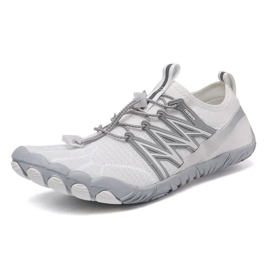 Barefoot Shoes Men Wide Toe Box Zero Drop Water Shoes Men Beach Shoe for Gym Workout Minimalist Weightlifting Cross-Trainer Running Hike Grounded Footwear
