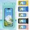 Universal Ipx8 Waterproof Phone Pouch Transparent PVC Swim Bag with Adjustable Lanyard, Outdoor Beach Pool Essential