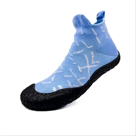 Barefoot Shoes Water Shoes Men Women Beach Swim Aqua Barefoot Ultra-Light Indoor Shoes with Drainage Holes, Silent & Perfect for Yoga