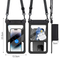 Waterproof Phone Pouch, Large Space Cell Phone Pouch Floating, Water Proof Phone Case with Lanyard, Phone Dry Bag Beach Cruise Ship Essentials