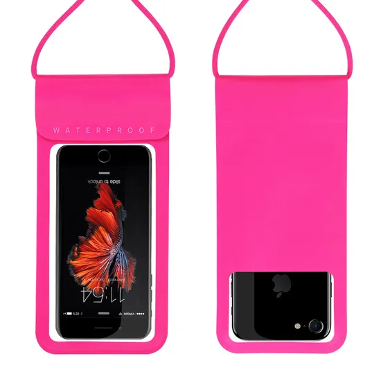 Waterproof Cell Phone Pouch - Underwater Dry Bag Case Lanyard -Water Proof Clear Holder Protector for Beach Swimming Waterproof Phone Bag