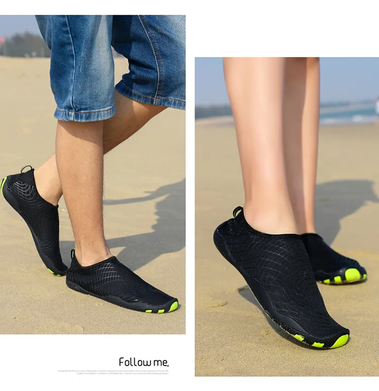 Customizable Slip-on Breathable Rubber Midsole Water Shoes for Women