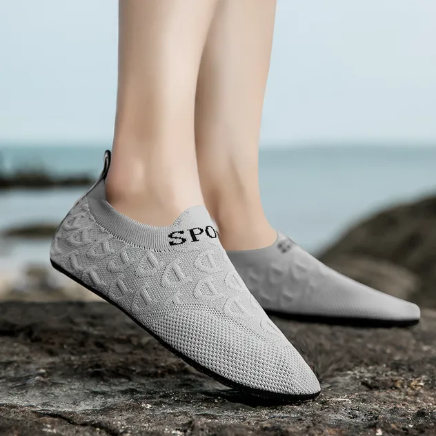 Water Shoes for Women Men Beach Shoes Quick-Dry Aqua Shoes Socks Swim Yoga Exercise Wear Sport Accessories Pool Camping Must Haves Adult Youth Size