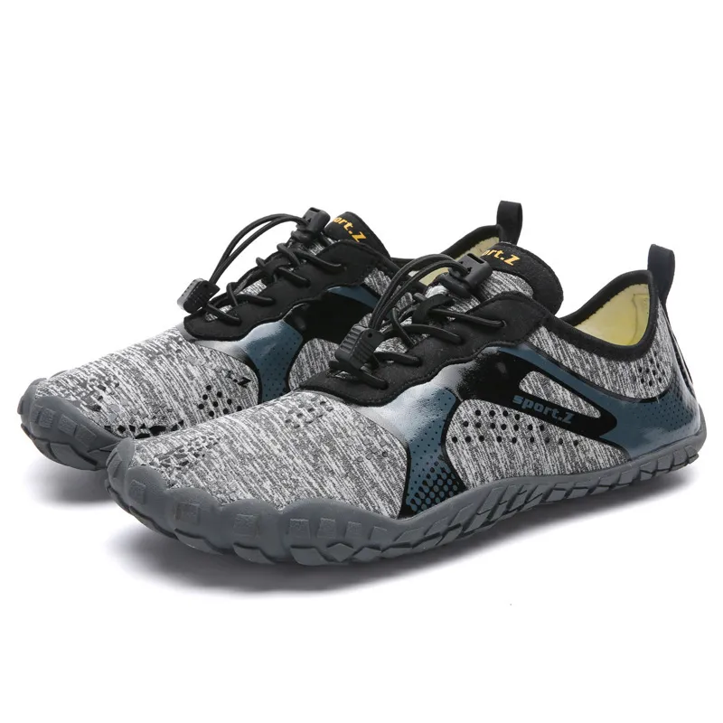 Men's Non-Slip Water Shoes - Quick-Dry Barefoot Hiking Shoes for Trekking &amp; Outdoor