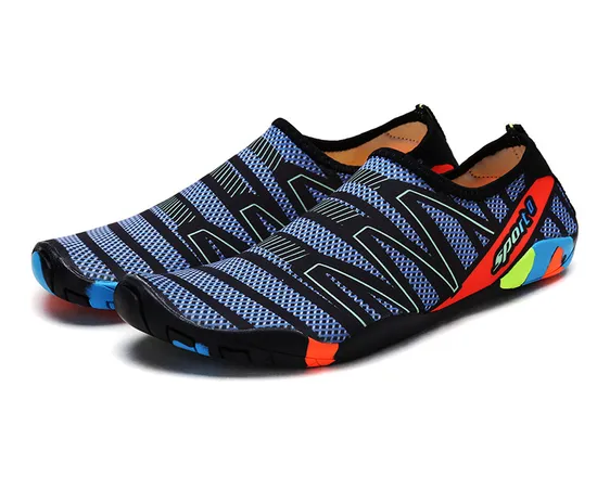 Full Order Anti-Slip Leather Men's Slip-on Water Shoes Kids Shoes