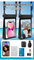 Big Waterproof Phone Pouch Bag - 2 Pack Ipx8 Waterproof Phone Case Touchscreen & Underwater Photography, Beach Cruise Travel Essentials Waterproof Phone Pouch