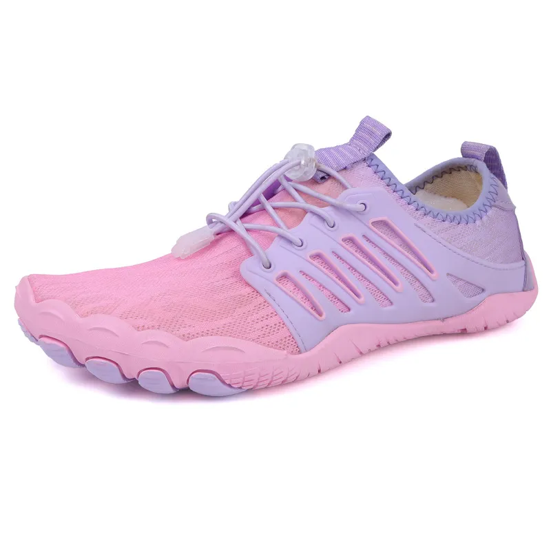 Water Shoes Women Adult Quick-Dry Aqua Socks Barefoot Non Slip for Beach Swim River Pool Lake Surf Black Sports Shoes