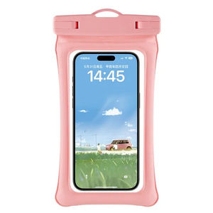 Aqua Waterproof Phone Pouch, Waterproof Phone Case, PVC Protective Dry Bag Cases Clear Screen Touch Sensitive Dry Bag Beach Diving Surfing