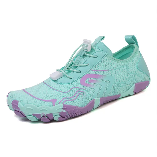 Durable Cemented Sole Lightweight Running Shoes with Custom Logo