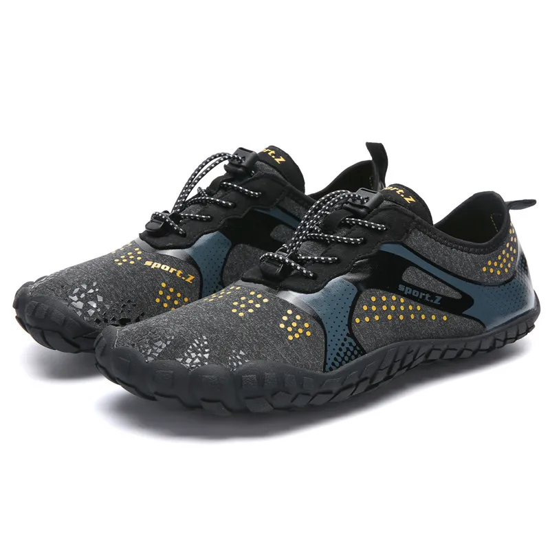 Men's Non-Slip Water Shoes - Quick-Dry Barefoot Hiking Shoes for Trekking &amp; Outdoor