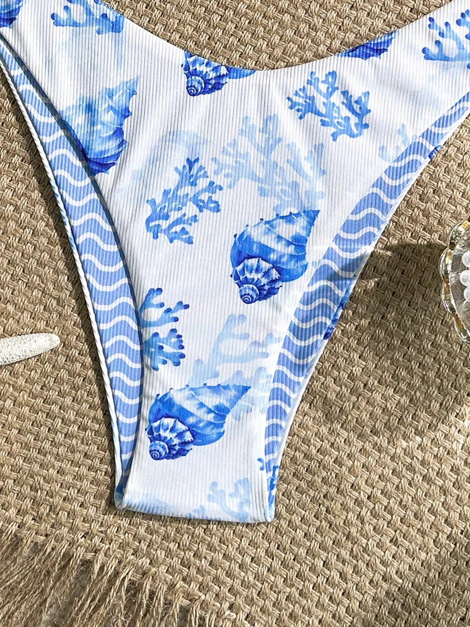 Women's Floral Printed Bathing Suit Halter Summer Swimsuit Bikinis Set Surf Bikini / Sport Bikini Teen Bikini