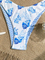 Women's Floral Printed Bathing Suit Halter Summer Swimsuit Bikinis Set Surf Bikini / Sport Bikini Teen Bikini