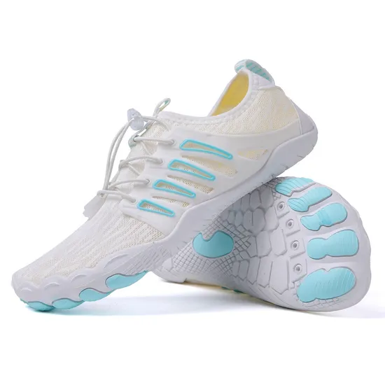 Water Shoes Women Adult Quick-Dry Aqua Socks Barefoot Non Slip for Beach Swim River Pool Lake Surf Black Sports Shoes