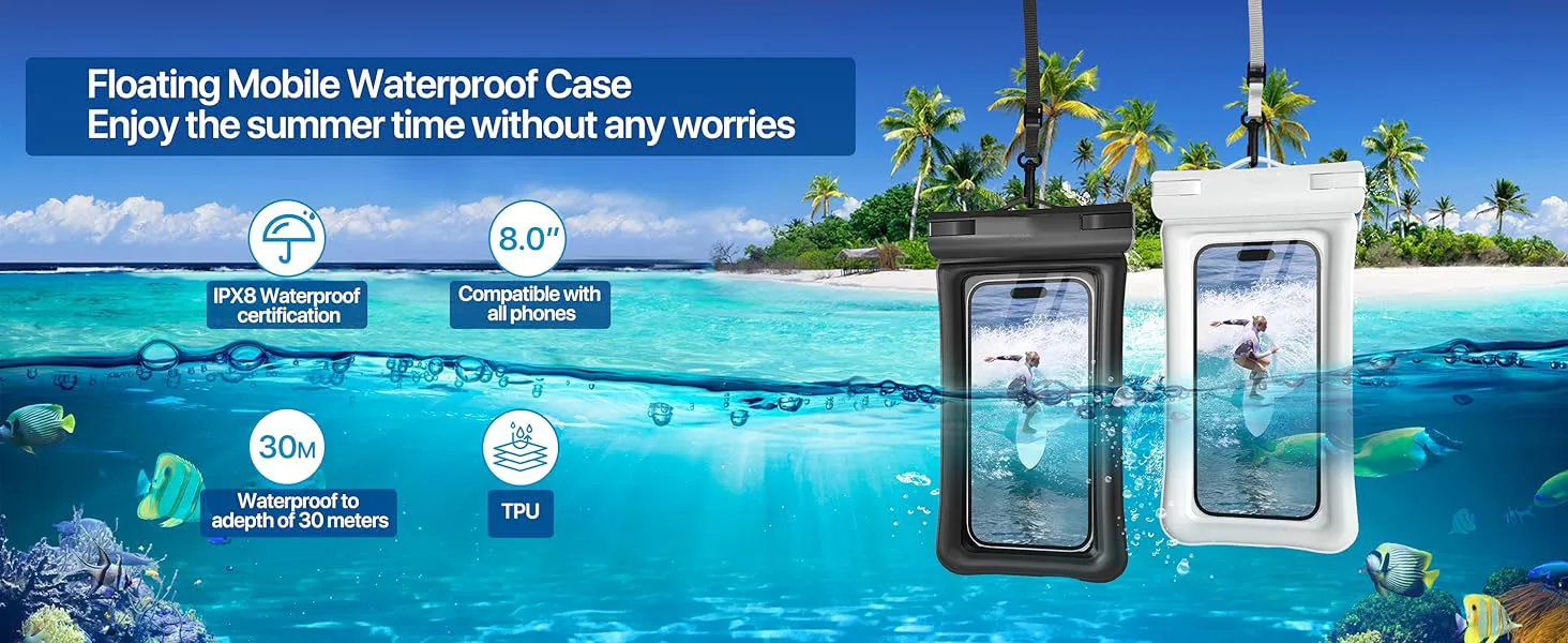 Waterproof Phone Pouch Waterproof Phone Bag Mobile Phone Cover