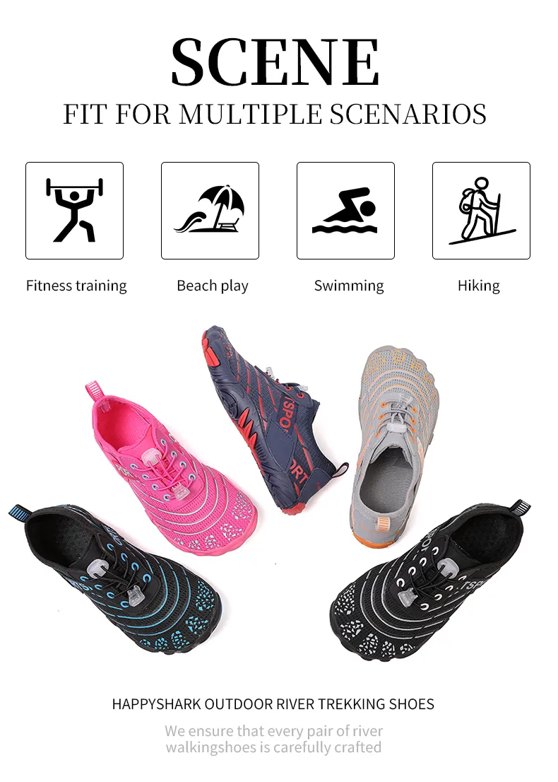 Women's Water Shoes Lightweight Aqua Shoes for Beach Swim Pool Kayaking Barefoot Shoes Aqua Shoes Beach Shoes Fitness Shoes